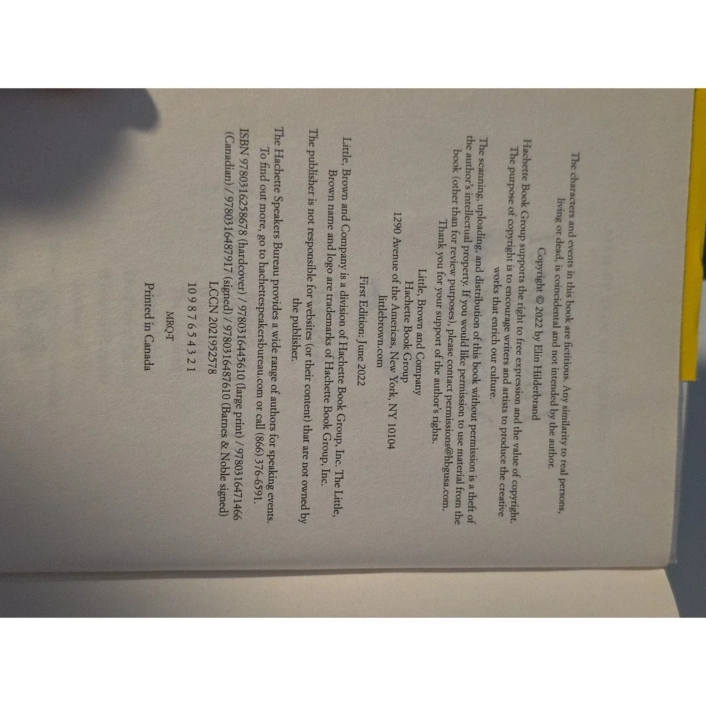 The Hotel‎ Nantucket by Elin Hilderbrand (Hardcover, 2022, First Edition 6/2022)